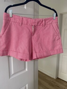 Dear John Pink Striped Bermuda Shorts